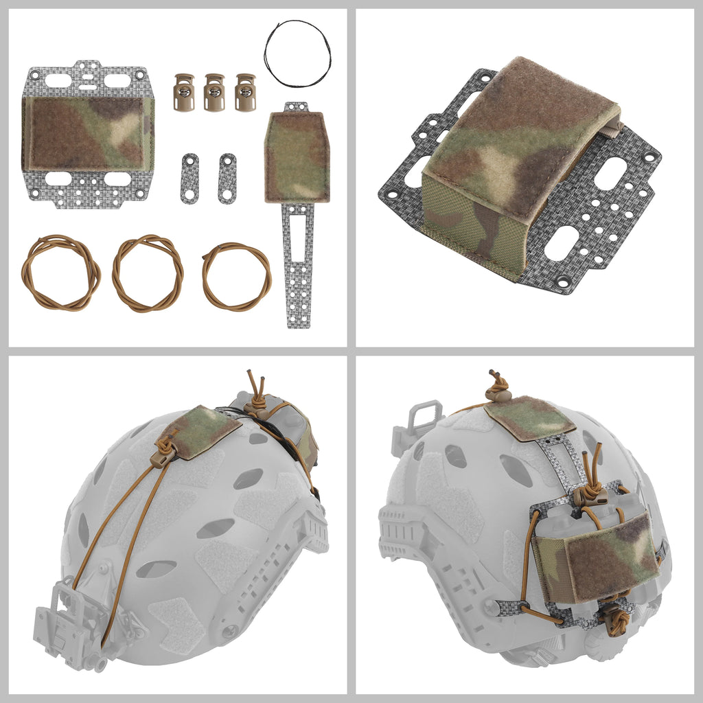 PVS31 NVG Battery Storage Pouch for Tactical Helmet Outdoor Fast Helmet Retention System for Airsoft Paintball Helmet Accessory