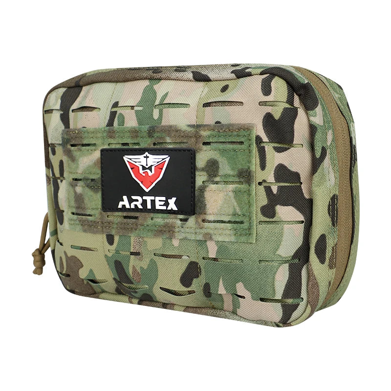 Artex Tactical Molle EDC Pouch First Aid Kit Pouch Cell Phone Pouch Holder Waist Pack Emergency EMT Utility Tool Pouch 0034-1