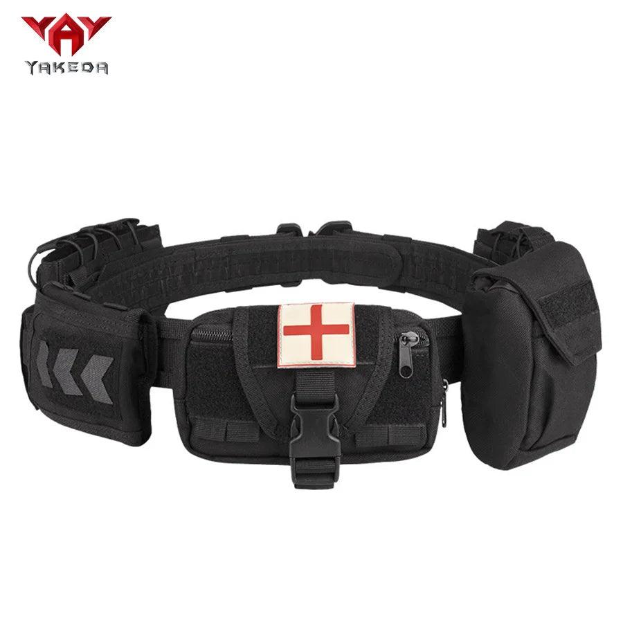 YAKEDA  Multi functional waist seal+accessory bag combination with quick detachable buckle, convenient for quick wearing/removal