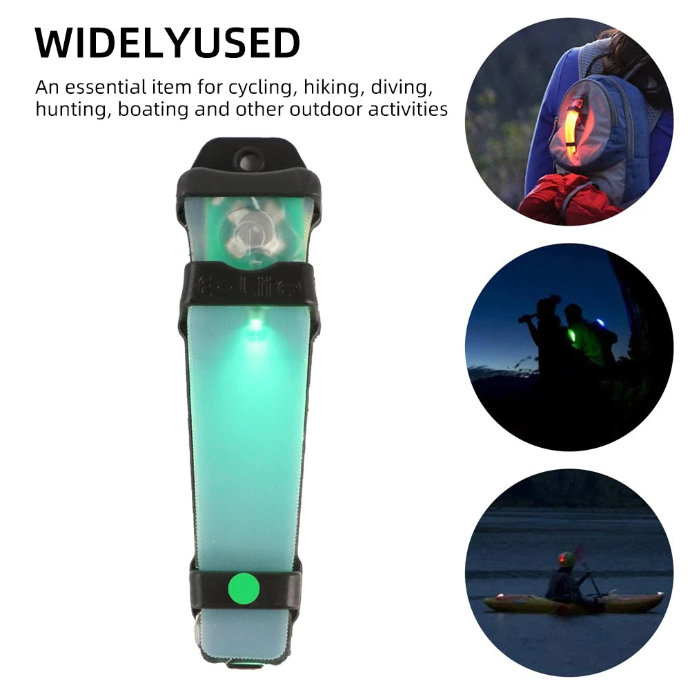 BOOIU Personal Identification Marker Light Tactical Helmet Safety Flash Survival Signal Light Hunting Hiking Helmet Accessories