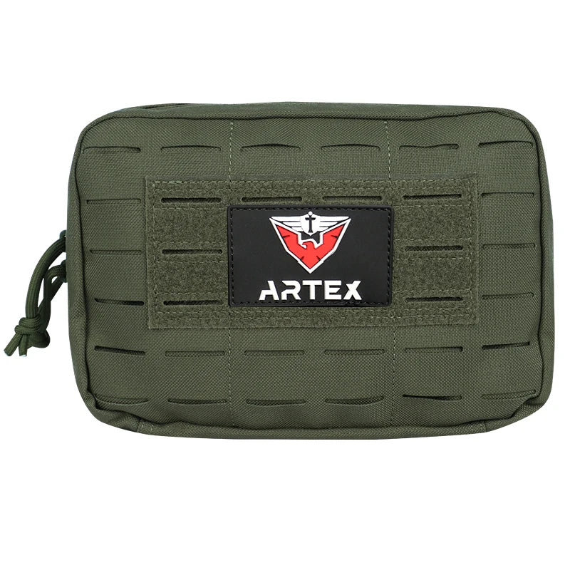 Artex Tactical Molle EDC Pouch First Aid Kit Pouch Cell Phone Pouch Holder Waist Pack Emergency EMT Utility Tool Pouch 0034-1