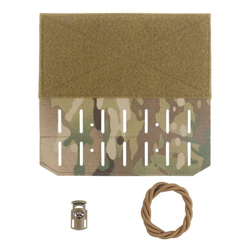 Modular Drop Panel V2 MOLLE Hook Loop Attachment Tourniquet Glove Magazine Organizer for Airsoft Hunting Chest Rig