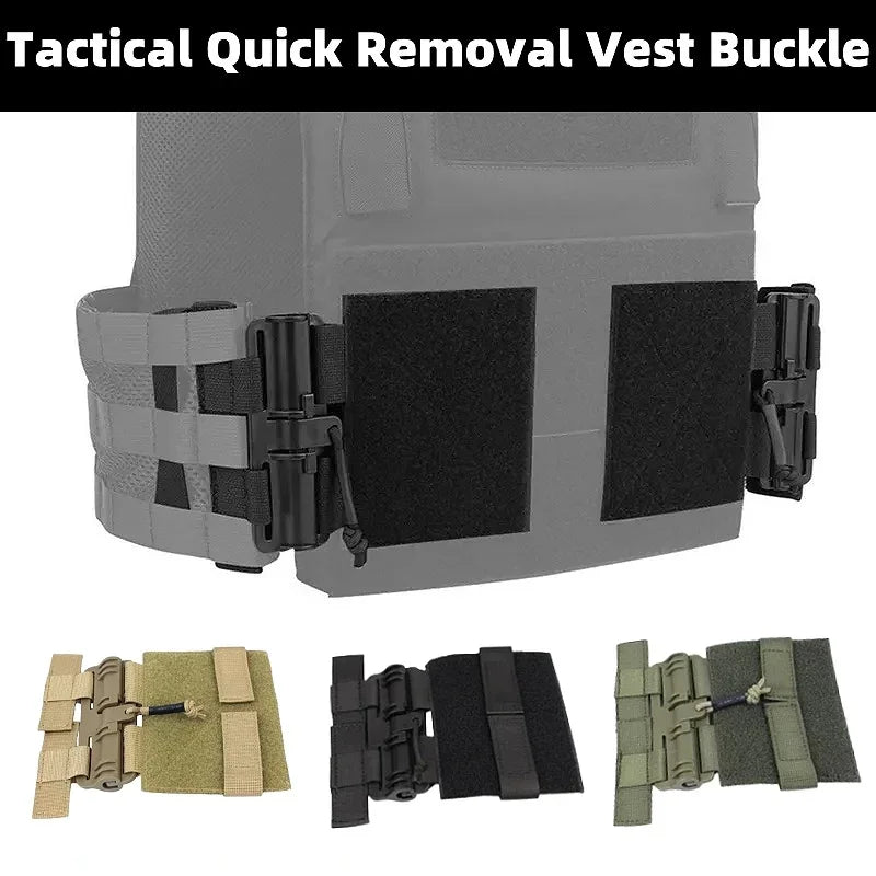 1/2pcs Outdoor Vest Quick Release Buckle Outdoor Camping Equipment Accessories Quick Disassembly Multifunctional Tool