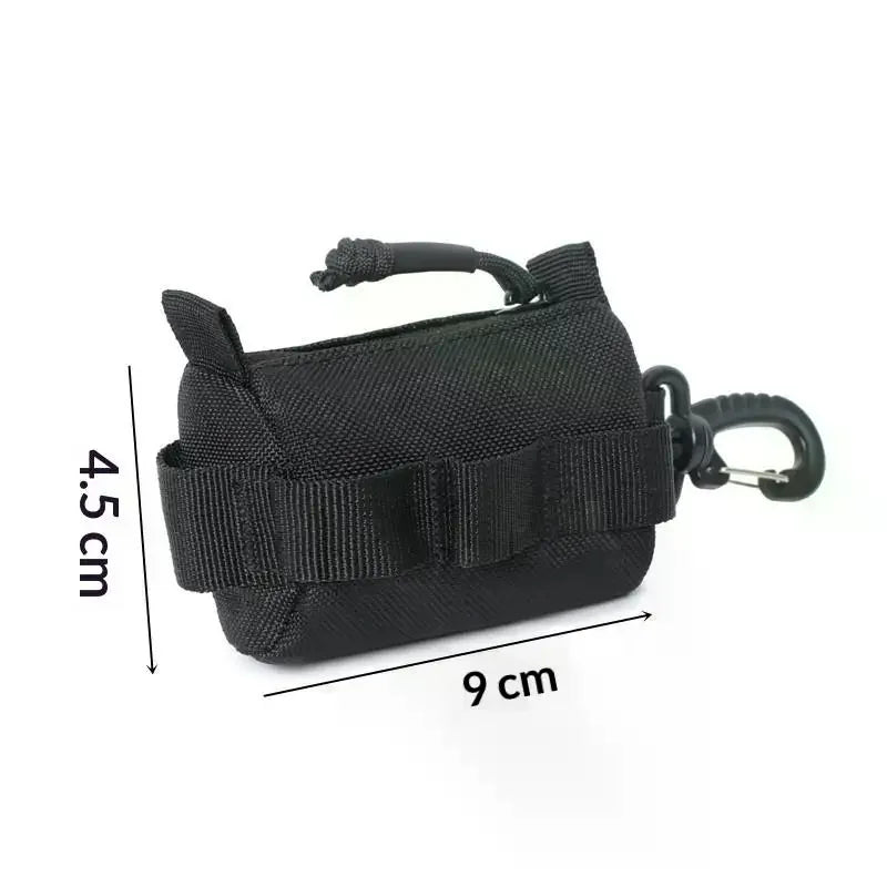 Outdoor Buckle Bag EDC Pouch Zipper Key Card Holder Small Tools Bag Portable Wallet Pouch Outdoor Hunting Waist Bags