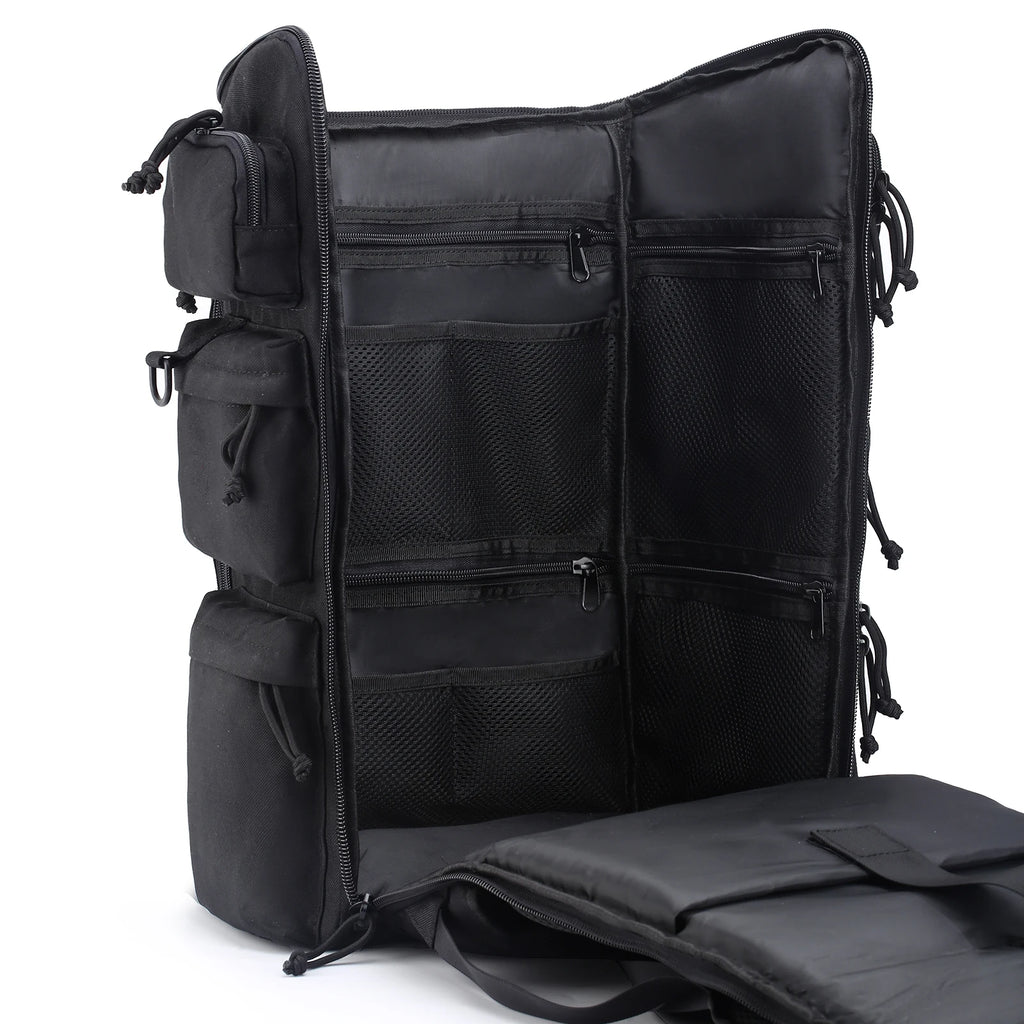 Men's Duffel Bag with Large Capacity Modular System, Multi-Compartment Design with Shoe Storage Space