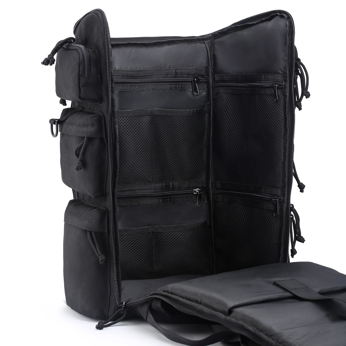 Men's Duffel Bag with Large Capacity Modular System, Multi-Compartment Design with Shoe Storage Space