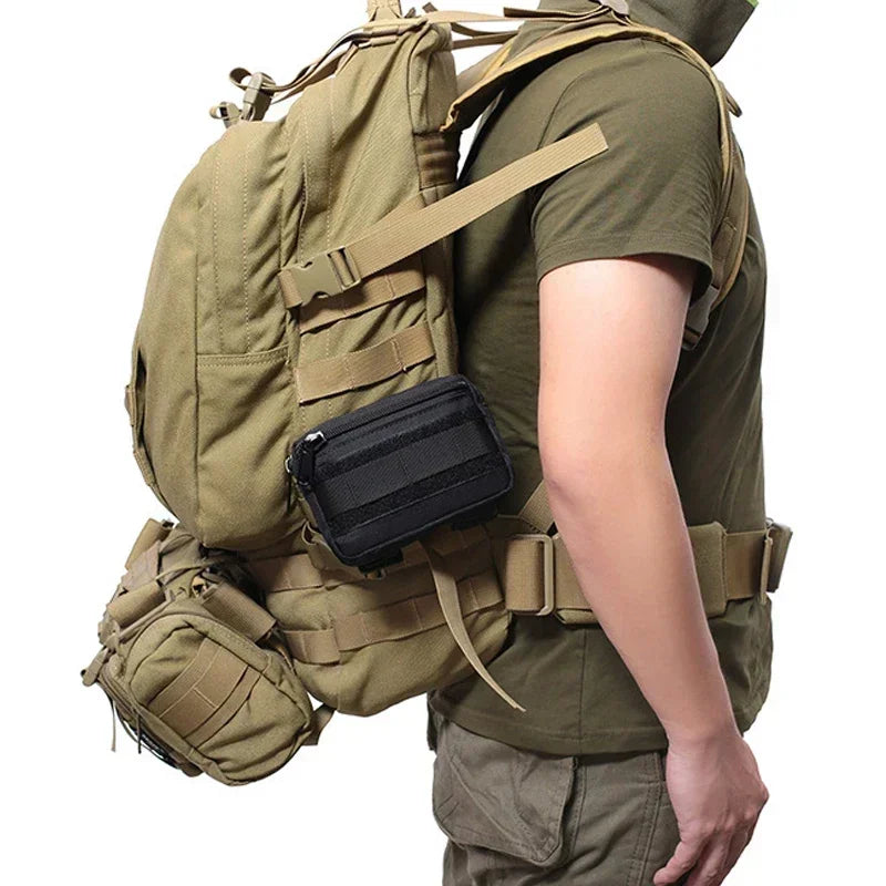 Tactical Waist Bag Outdoor Camping EDC Tool Wallet Purse Fanny Backpack Phone Bag Nylon Molle Hunting Waist Belt Pouch