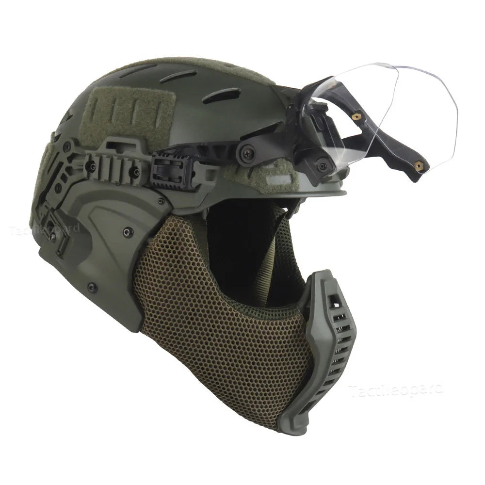 Tactical Wendy 3.0 Full Protection Helmet Hunting Airsoft Training Gear