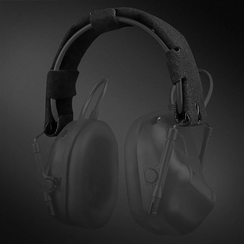 Outdoor Headset Cover Sticker Tactical Headphone Headband Protection for Tactical Earmuffs Microphone Hunting Headphone Cover