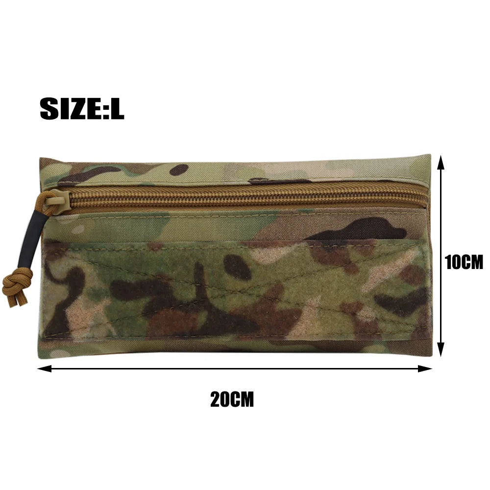 Tactical Micro Candy Pouch Portable Storage Bag Hunting Vest Pouch For MK3 MK4 Chest Rig Vest Airsoft Gear
