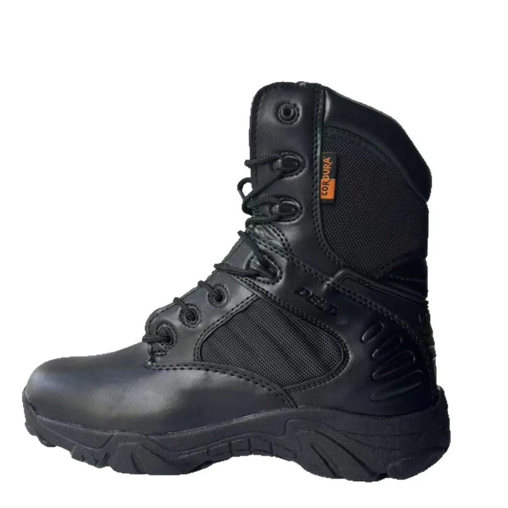 Triangle jungle boots training shoes high top combat  tactical  mountaineering shoes outdoor desert boots men's boots