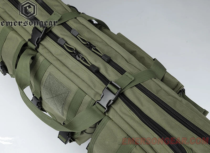 Emersongear-Hunting Rifl Bag, Double Gun Case, Waterproof Carbine Backpack, Molle System Rucksack Transportation Bag, 94cm