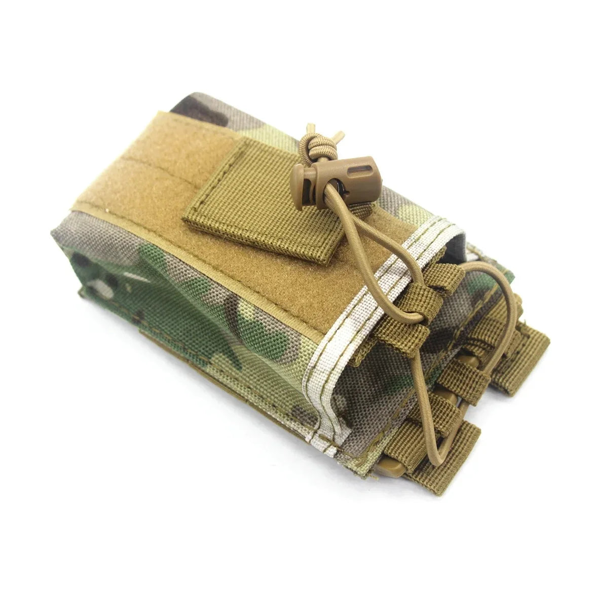 Radio Holster Walkie Talkie Pouch for BaoFeng UV-5R, Adjustable Nylon Belt Clip Holder for Outdoor Camping Hiking Work Equipment