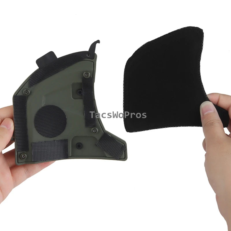 Tactical Helmet Ear Cover for Wendy 3.0 Helmets Ears Guards Helmet Accessories Hunting Airsoft Training Cosplay Gear