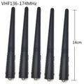 10pc VHF 5.5" Antenna for Motorola GP328 GP340 GP338 GP3688 GP88S GP88 HT750 HT1550 Two Way Radio Walkie Talkie Accessories