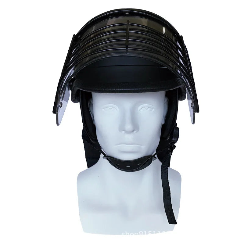 Anti Riot Helmet American Style Helmet With Steel Mesh And Steel Hood Protective Helmet Tactical Helmet
