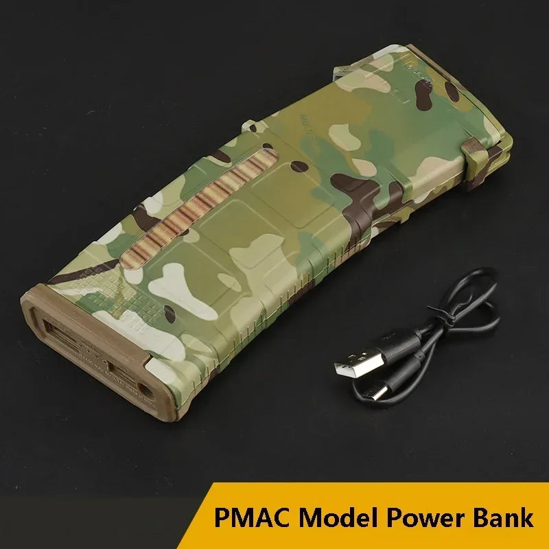 PMAC Style 1:1 Mag Magazine Model Type Replaceable Battery Charger Shell TypeC-line Without Battery Tactical Mobile Power Supply