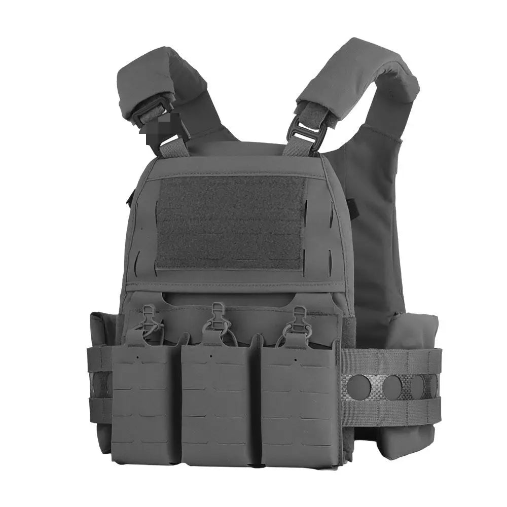 V5 PC Plate Carrier Agile All-in-One Armor Platform Adjustable Vest with Quick Release Triple Mag Pouch 2PCS Item Sub Side Pouch