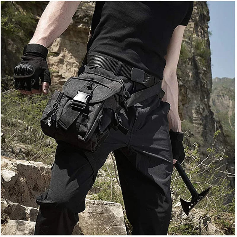 Waterproof Tactical Leg Bag Bicycle Motorcycle Pack Men Multifunction Thigh Backpack Outdoor Hiking Fishing Hunting Bag New