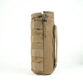 600D Hunting Bags Tactical Small Water Bottle Bag Multi Function Outdoor Adjustable Drawstring Molle External System Khaki