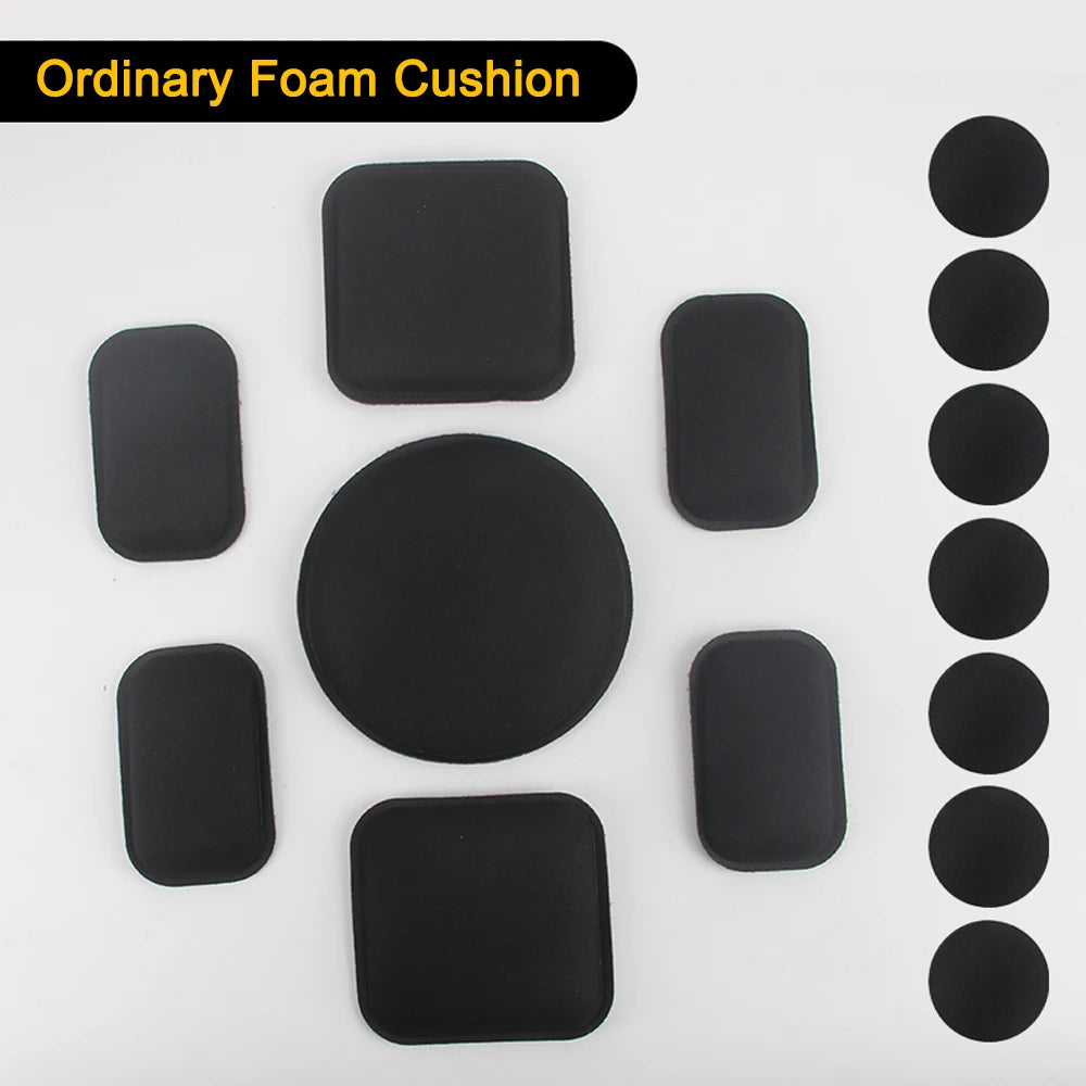 Helmet Padding Kit Airsoft Helmet Replacement Universal Foam Pads Set Tactical Accessories Padding Kits Foam Mats for CS Cosplay