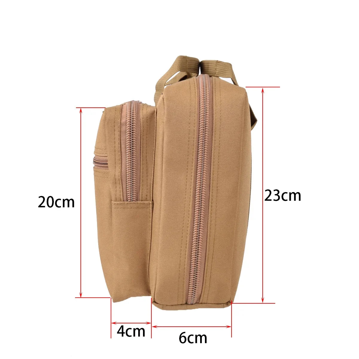 Tactical Hunting Pistol Portable Storage Dual Gun Bag Case Durable Waterproof Tool Bags With 600D Nylon And Soft Padding