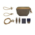 Tactical SC Style Helmet Rear Bag Airsoft Helmet Battery Pouch NVG Counterweight Battery Pouch Gear Helmet Storage Accessories