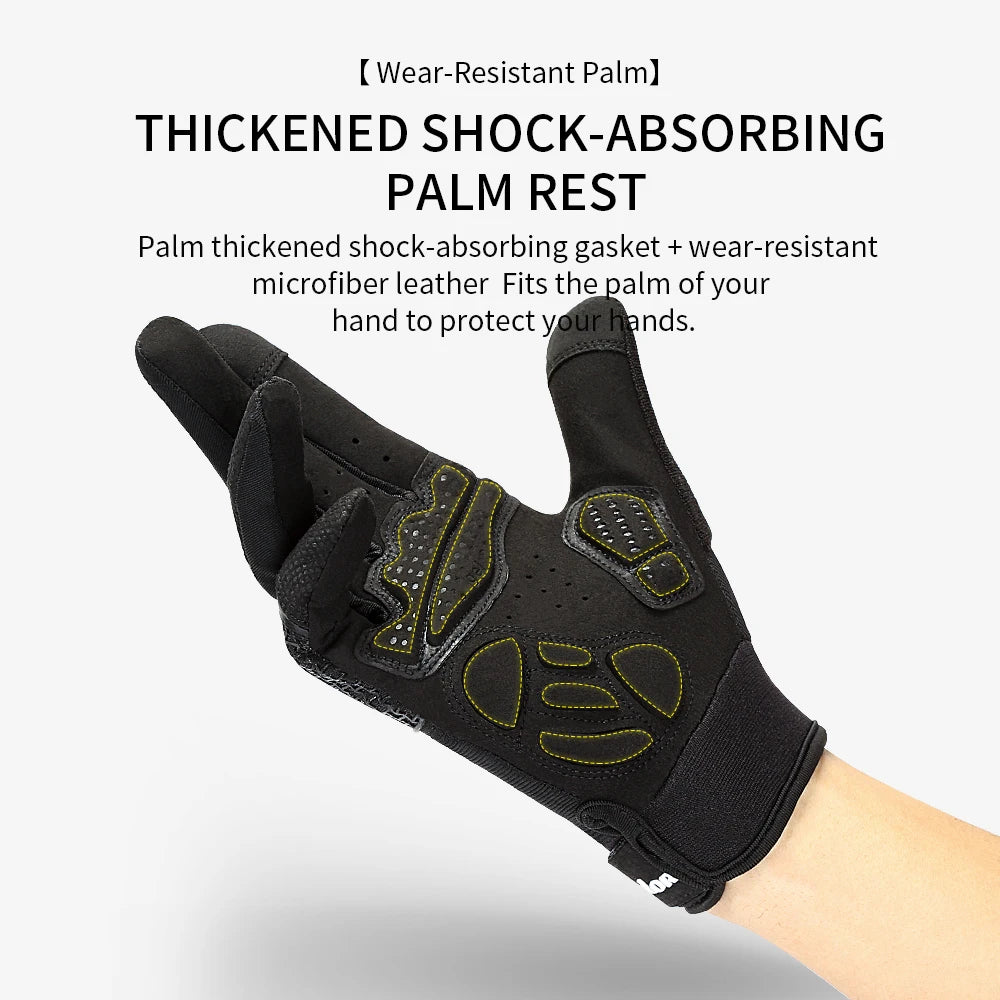 Tactical Gear Sports Cycling Gloves Breathable Non-slip Road Bike Gloves Touch Screen Outdoor Running Bicycle Gloves