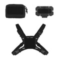 POSEIDON DEFENSE Folded Navigation Board Pouch Set for Large Phones GPS Compass Zipper Magic Fastener Fixation for Outdoor