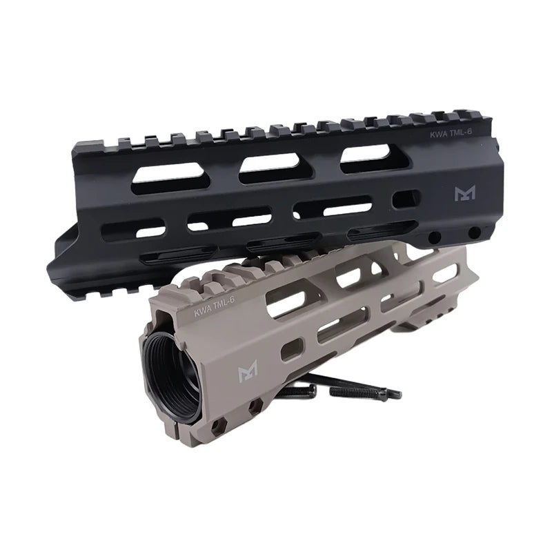 7.5Inch Nylon M-LOK Handguard for KWA TML-6 Airguns, Scope Mounts for AR15 M4 M16 Rifle Airsoft Tactical Shooting Accessories