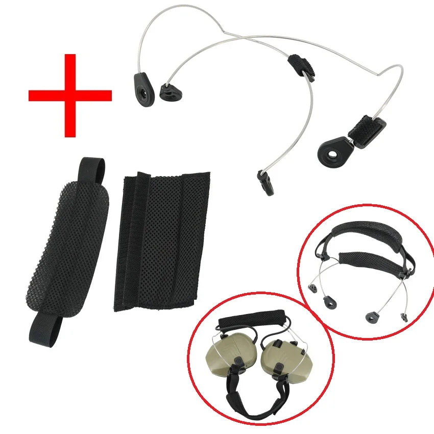 Tactical Electronic Shooting Headphones Accessory for Walkerrazor Slim Headset Active Hearing Protection Hunting Earmuffs