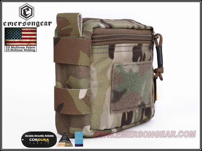 EMERSONGEAR Plug-in Debris Waist Bag Molle Pouch Tactical Hunting Airsoft Tools Bag MC