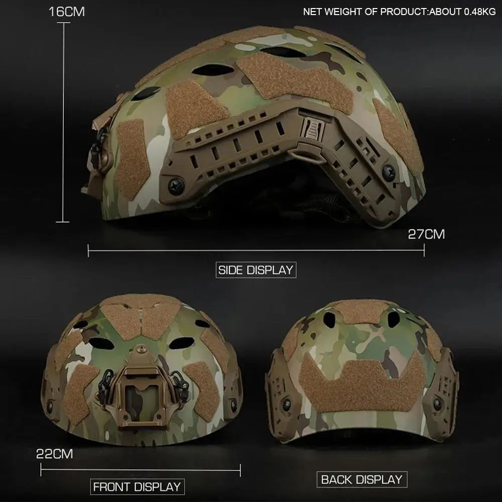 Tactical Helmet Simplified Version Ops-Core SF Super High Cut Helmet Outdoor Cycling Paintball Protection Fast Airsoft Helmet