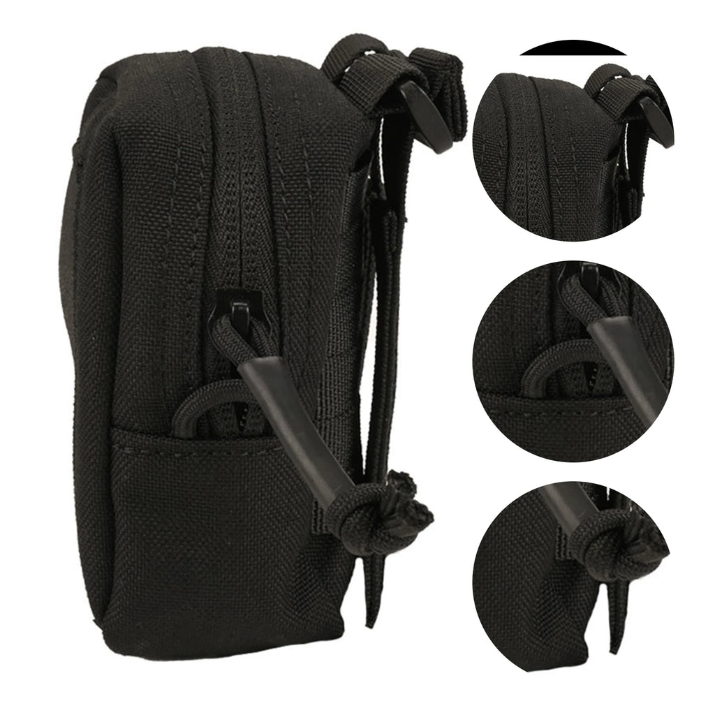 Sports Training Gloves Bag Disposable Glove Pouch Nylon Duty Belt Gloves Pouch EMT Bag Lightweight Outdoor Accessories Bag