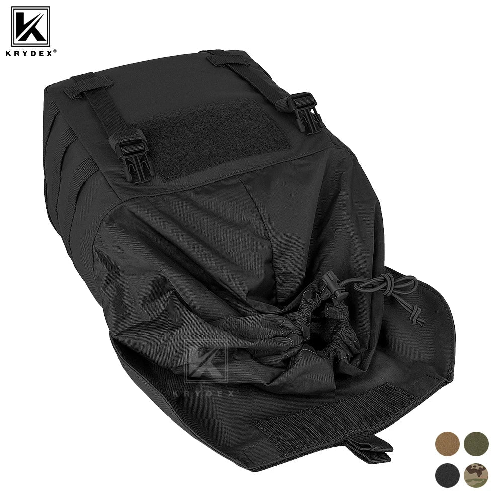 KRYDEX Tactical Jungle Butt Pouch MOLLE Waist Pack Suspender Outdoor Bag for Hunting Hiking Bushcraft Camping Range Gear
