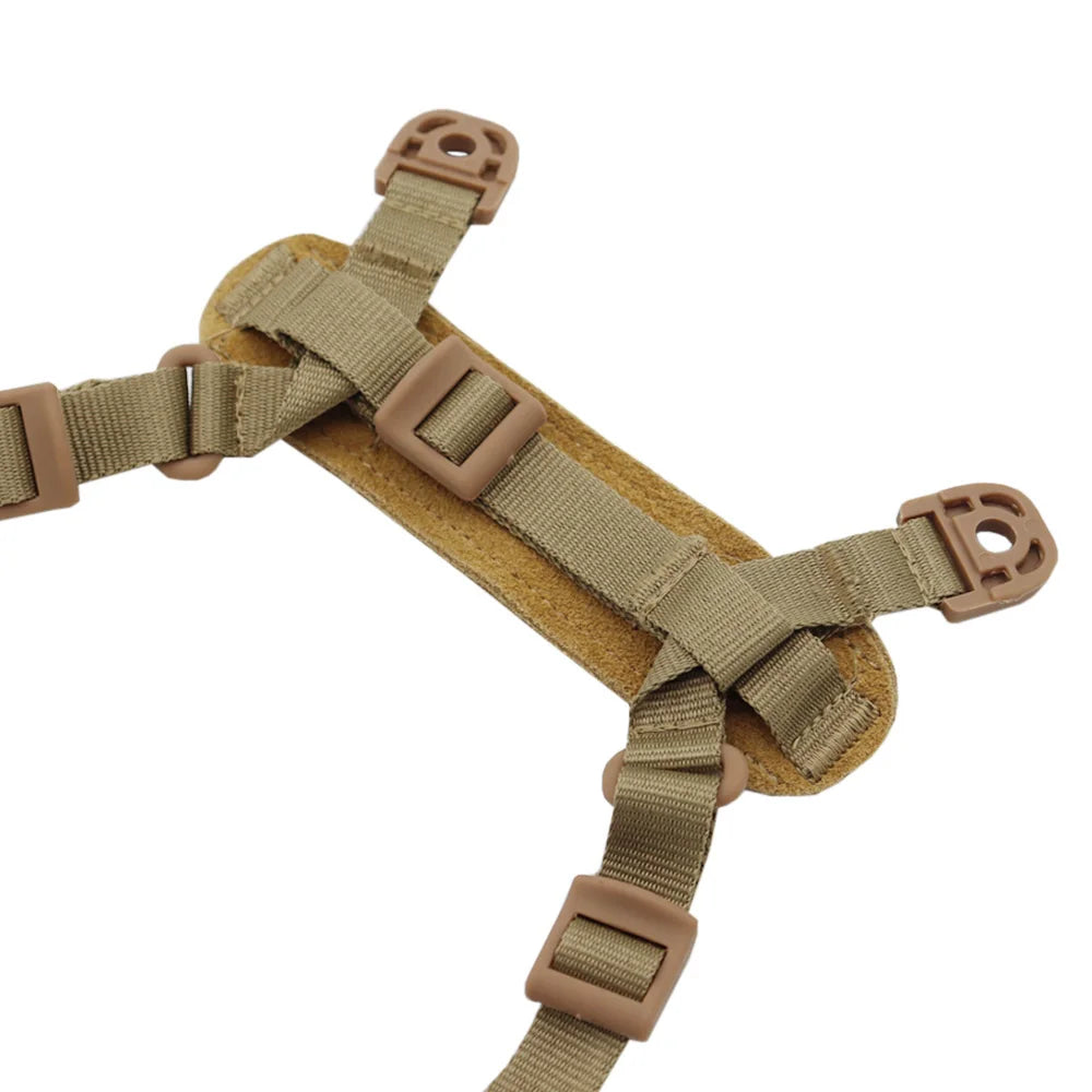 Tactical Helmet Retention System H-Nape Chin Strap For MICH /ACH AF PASGT/M88 Helmet Accessories
