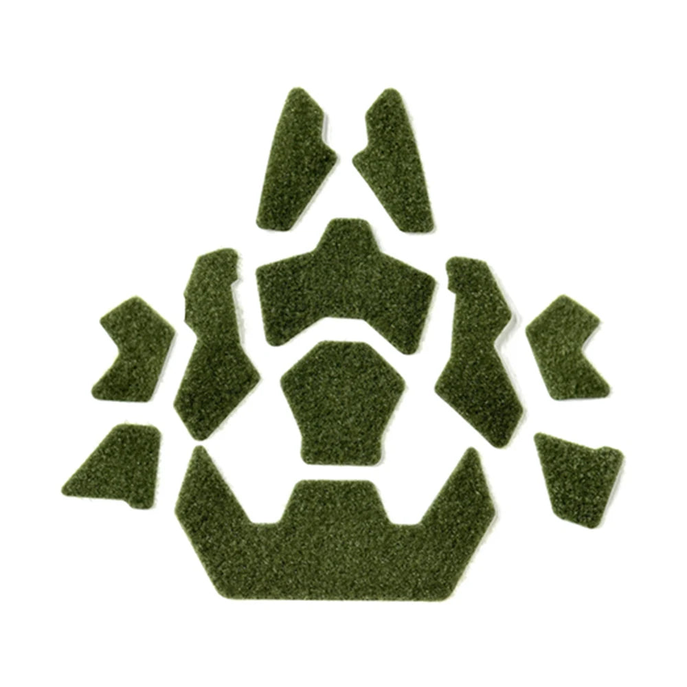 Universal Tactical Helmet Morale Patches Hook & Loop Fastener Set Compatible with Fast/ACH/MICH for Airsoft Hunting Outdoor
