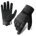 Tactical Men's Gloves Motorcycle Hiking Knuckle Protection Cut Resistant Gloves Combat Cycling Touchscreen Full Finger Gloves