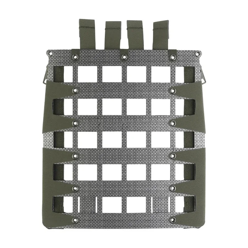 Tactical Lightweight Plate Carrier Vest Expand Gear Holder MOLLE Zipper Back Panel Board Outdoor Hunt Protective Equipment Vest