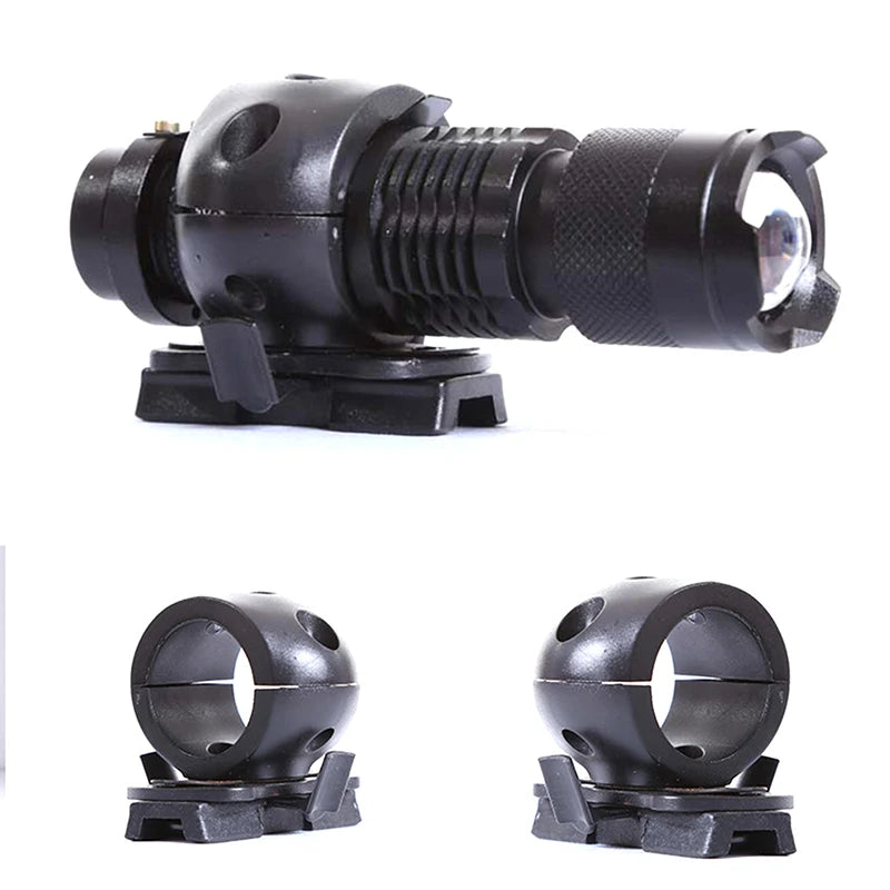 25mm helmet with special lighting flashlight support Tactical Helmet clamp adapter