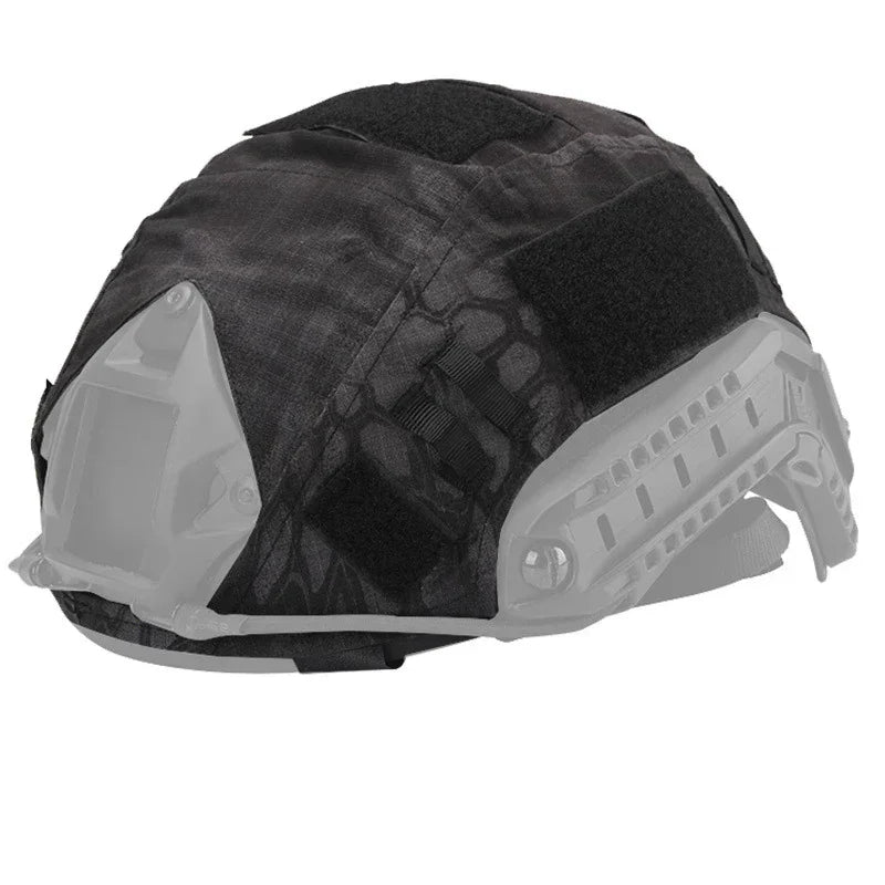 Tactical FG atacs Multicam Fast Helmet Covers Camouflage Cover Cloth Airsoft CS Paintball Shooting Equipment For FAST Helmet