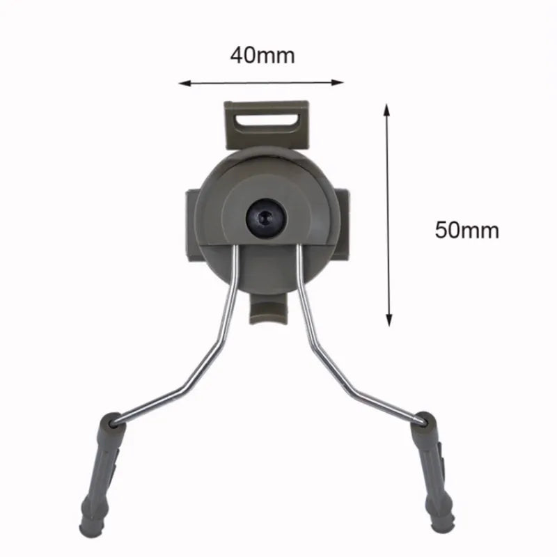 New Tactical Helmet Adapter Set Paintball Headset Holder Fast Helmet Rail Adapter Rail Mount Kit Accessories