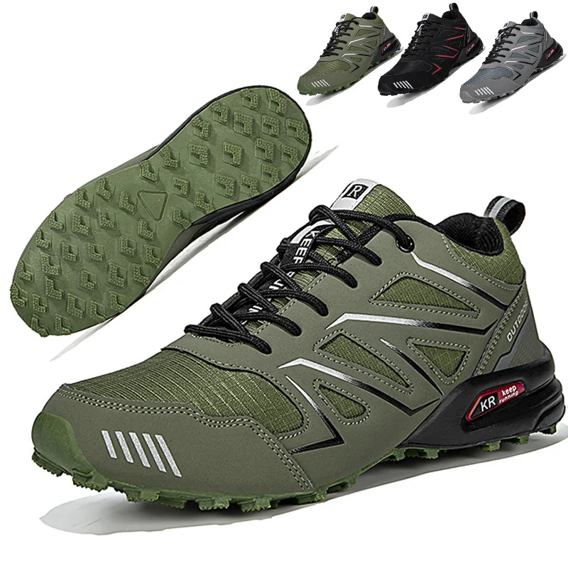 Anti-Slip & Wear-Resistant Hiking Boots for Mountaineering, Camping & Cycling – Top Durable Lightweight Outdoor Shoes for Men