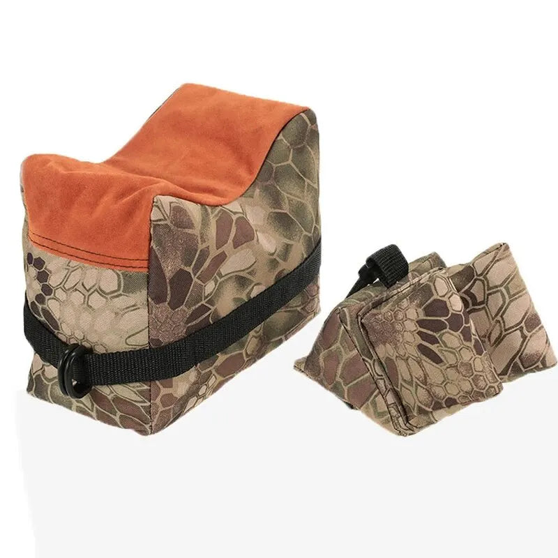 Tactical Rifle Support Bag - Front and Rear Sandbag for Improved Accuracy and Stability During Hunting and Target Shooting
