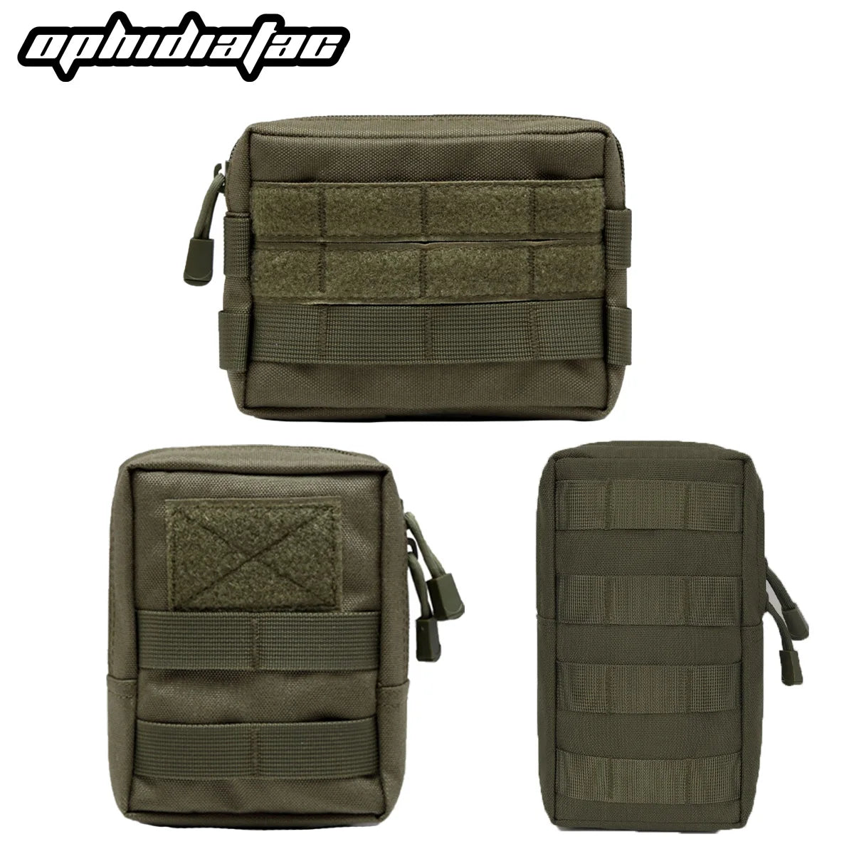 OPHIDIAN  EDC Accessory Kit Multi-Combination Toolkit MOLLE Organizer Multi-Functional Belt Pouch