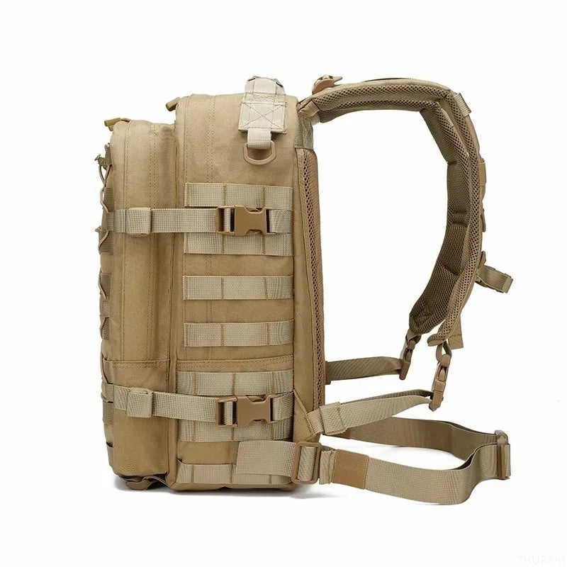 Men's Waterproof Tactical Backpack Outdoor Sports Mountaineering Hiking Bag Multifunctional Tactical Bag