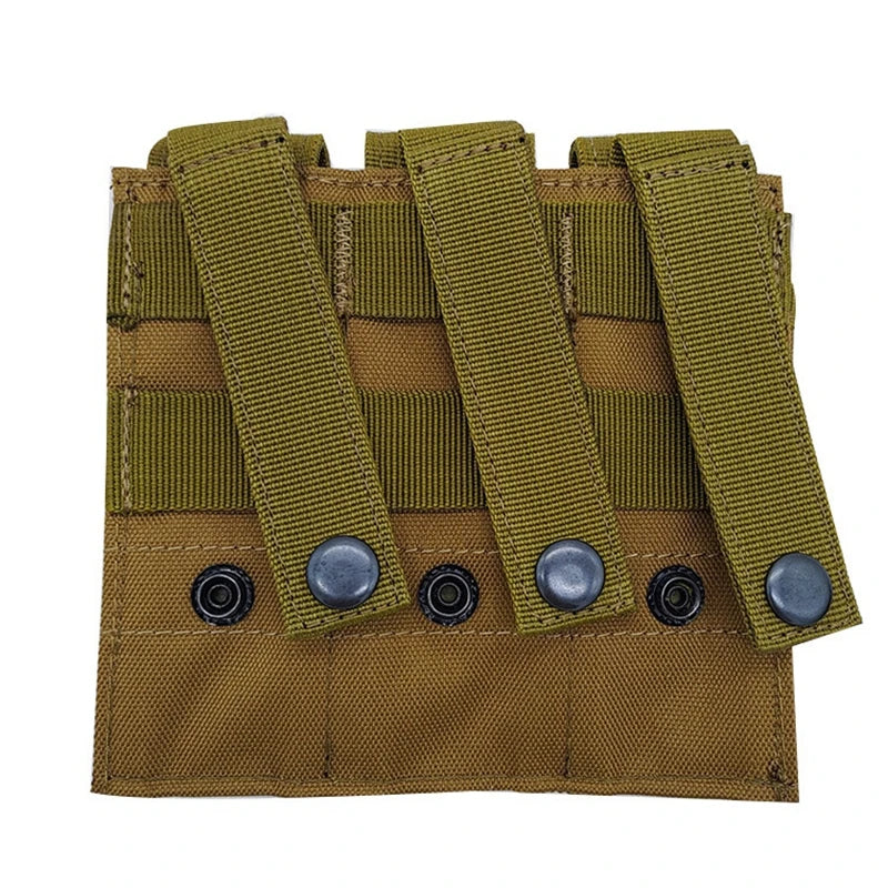 Tactical 9mm Molle Pistol Magazine Pouch Hunting Holster Molle Triple Double Single Mag Pouch for G17 P226 M9 hunting items