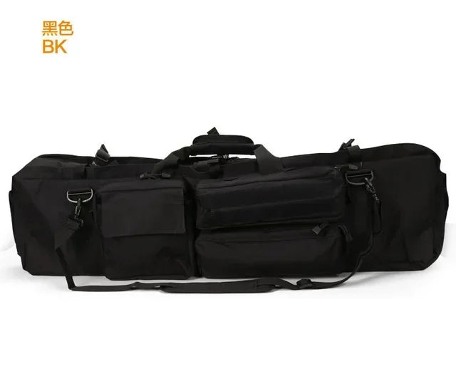 Tactical Dual Gun Bag Outdoor Hunting Rifle Carrying Shoulder Bag Shooting Airsoft Paintball Gun Bags for M249 M4A1 M16 AR15