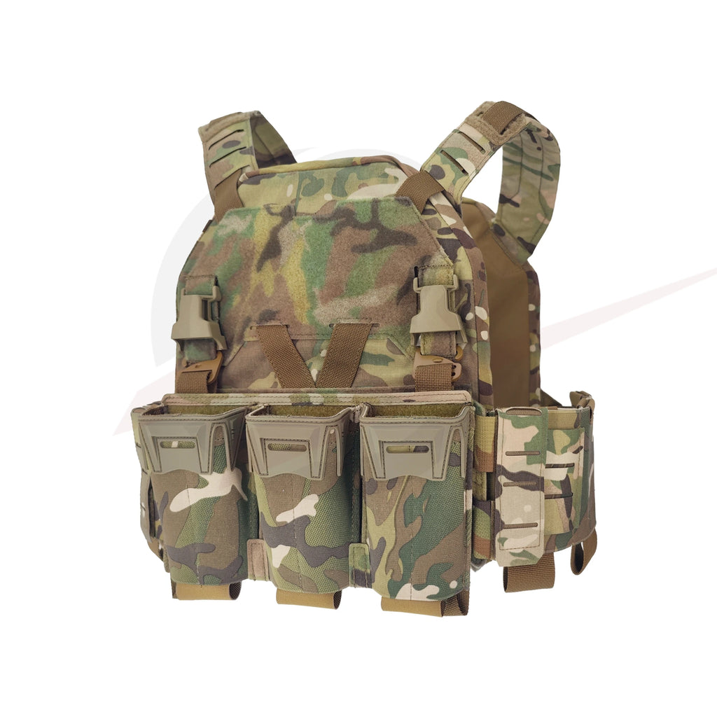 【Tactical Raiders】PaF-026 Agilite Placard Multi-Caliber Triple Mag Pouch Front Panel Mag Replace Front Panel