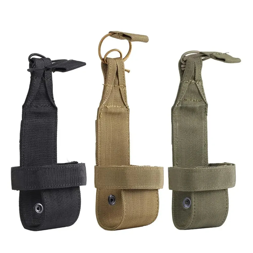 New Portable Molle Water Bottle Holder Belt Carrier Pouch Outdoor Nylon Bag For Travel Cycling Climbing Hiking Camping